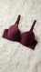 Maroon Cotton Bra For Women LB5004