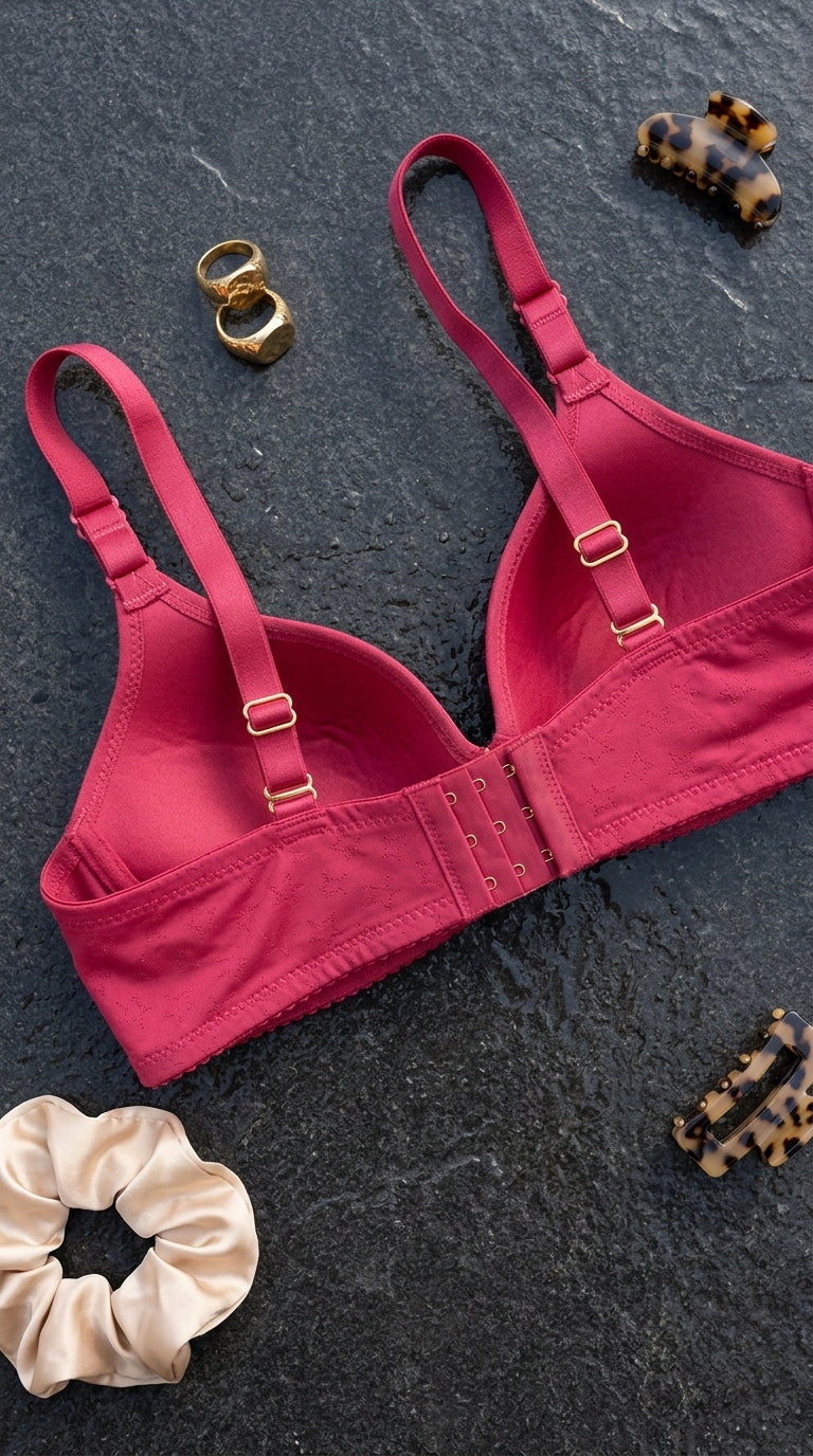 Red Padded Bra For Women LB5025