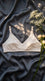 Off/White Cotton Bra For Women LB5038