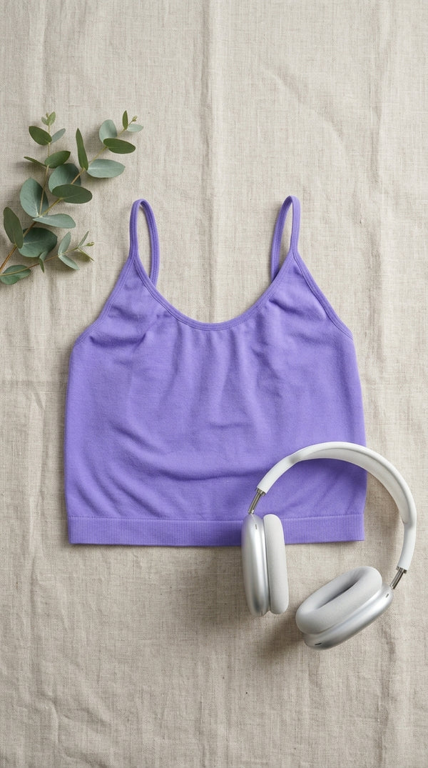 Blue Crop Top Bra For Women LB5227