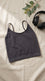 Black Crop Top Bra For Women LB5228