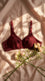 Maroon Cotton Bra For Women LB5262