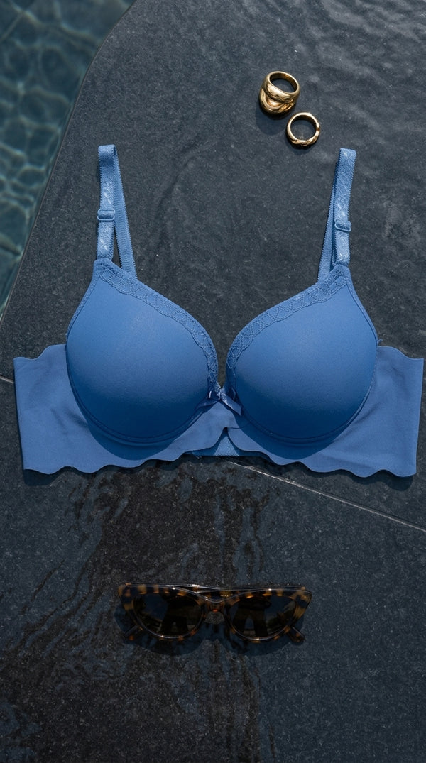 Blue Padded Bra For Women LB5271