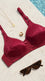 Maroon Wireless Padded Bra For Women LB5277