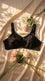 Black Cotton Bra For Women LB5302