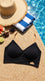 Black Seamless Bra For Women LB5361