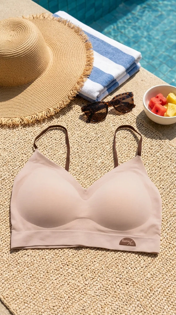 Coffee Seamless Bra For Women LB5361