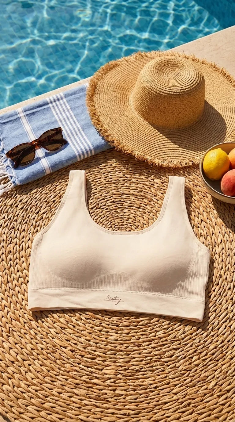 Coffee Seamless Bra For Women LB5362