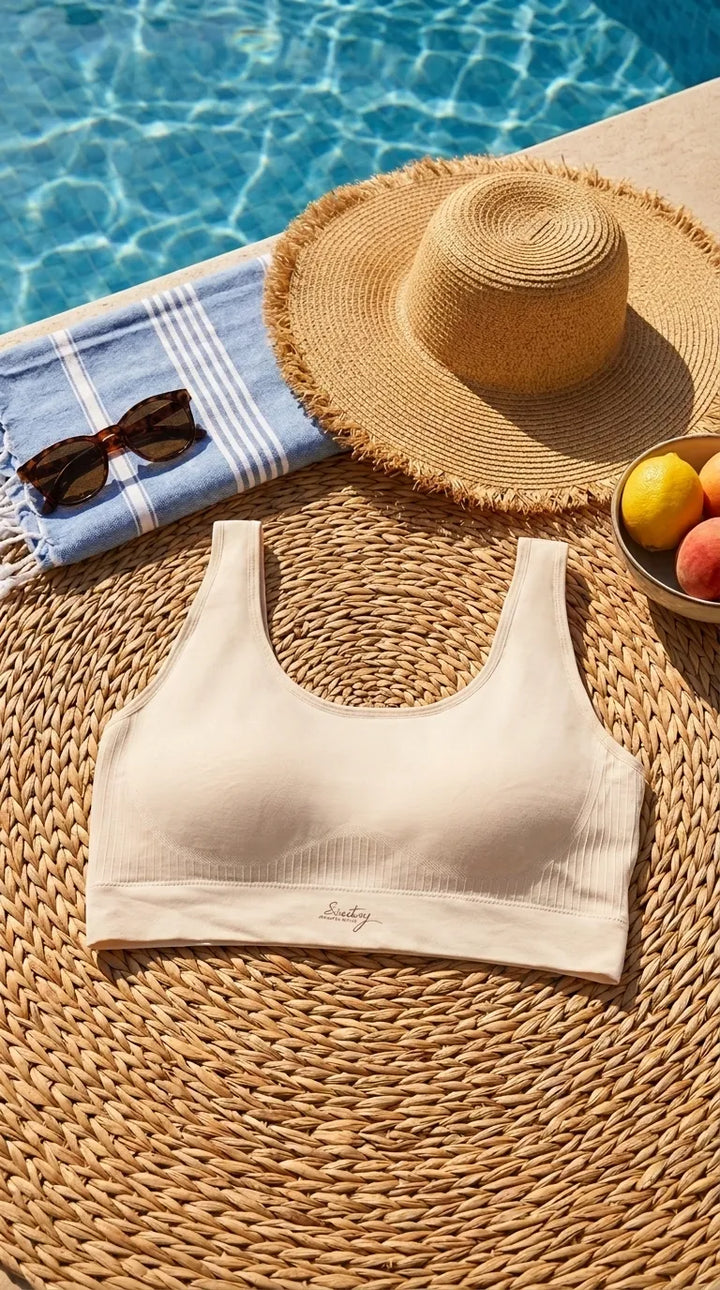 Coffee Seamless Bra For Women LB5362