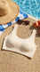 Beige Seamless Bra For Women LB5363