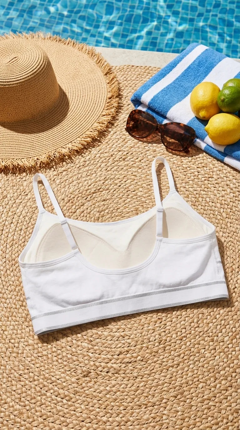 Blue Seamless Bra For Women LB5364