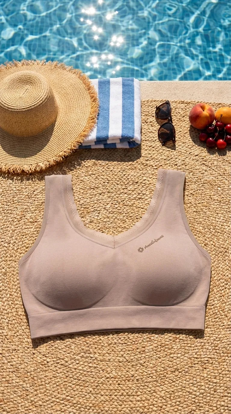 Purple Padded Bra For Women LB5372