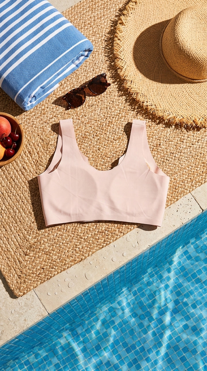Purple Seamless Bra For Women LB5380