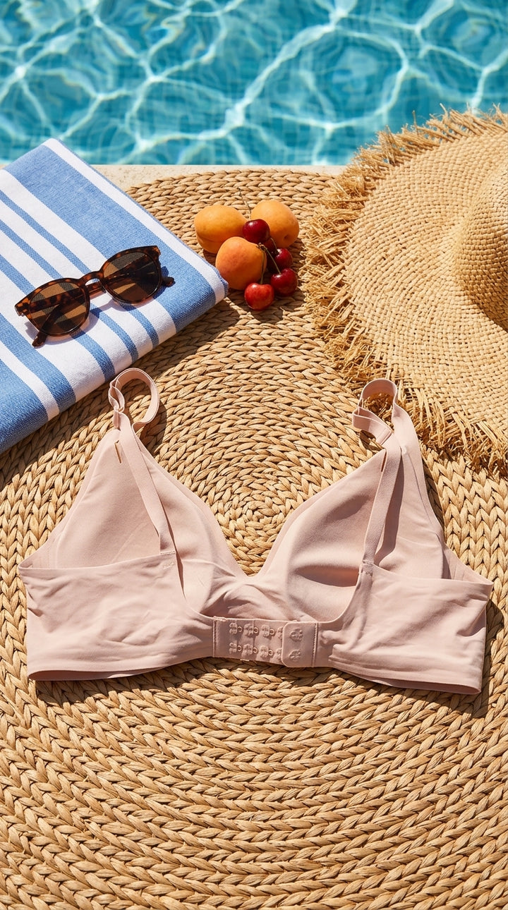 Purple Seamless Bra For Women LB5382
