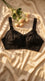 Black Cotton Bra For Women LB5393