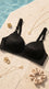 Black Wireless Padded Bra For Women LB5399
