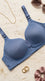 Blue Wireless Padded Bra For Women LB5399