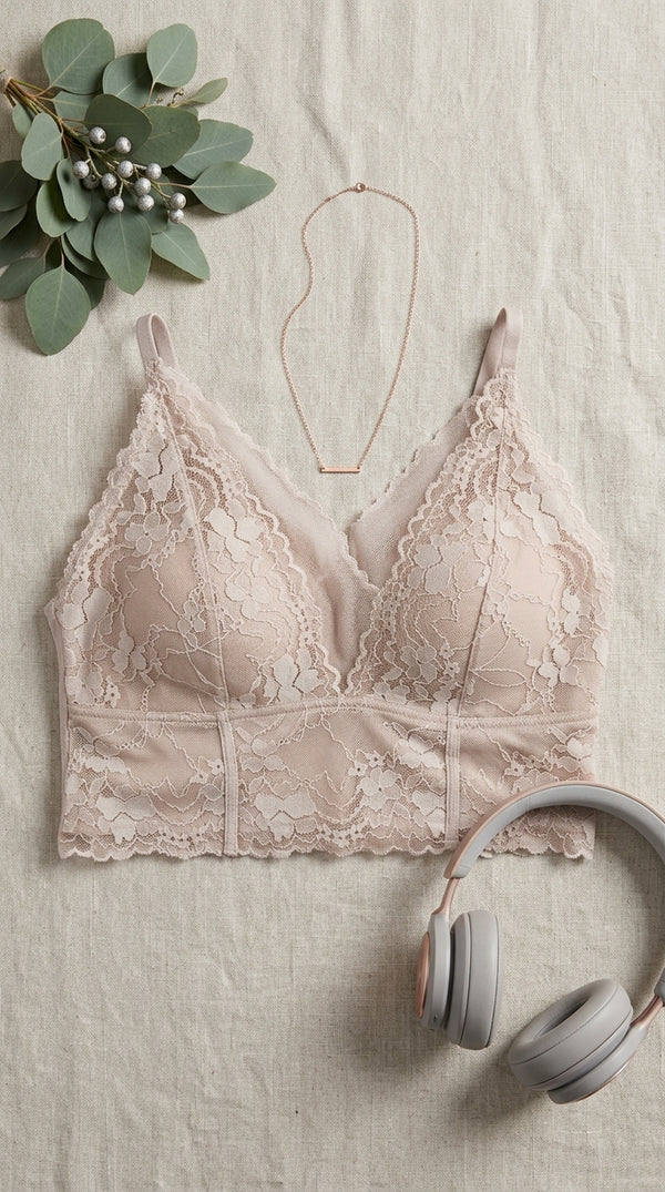 Purple Bralette For Women LB5434