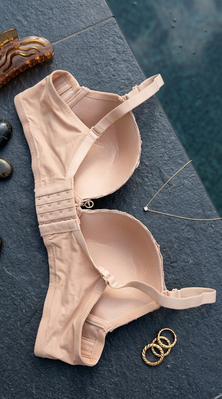 Khaki Push-Up Bra For Women LB5435