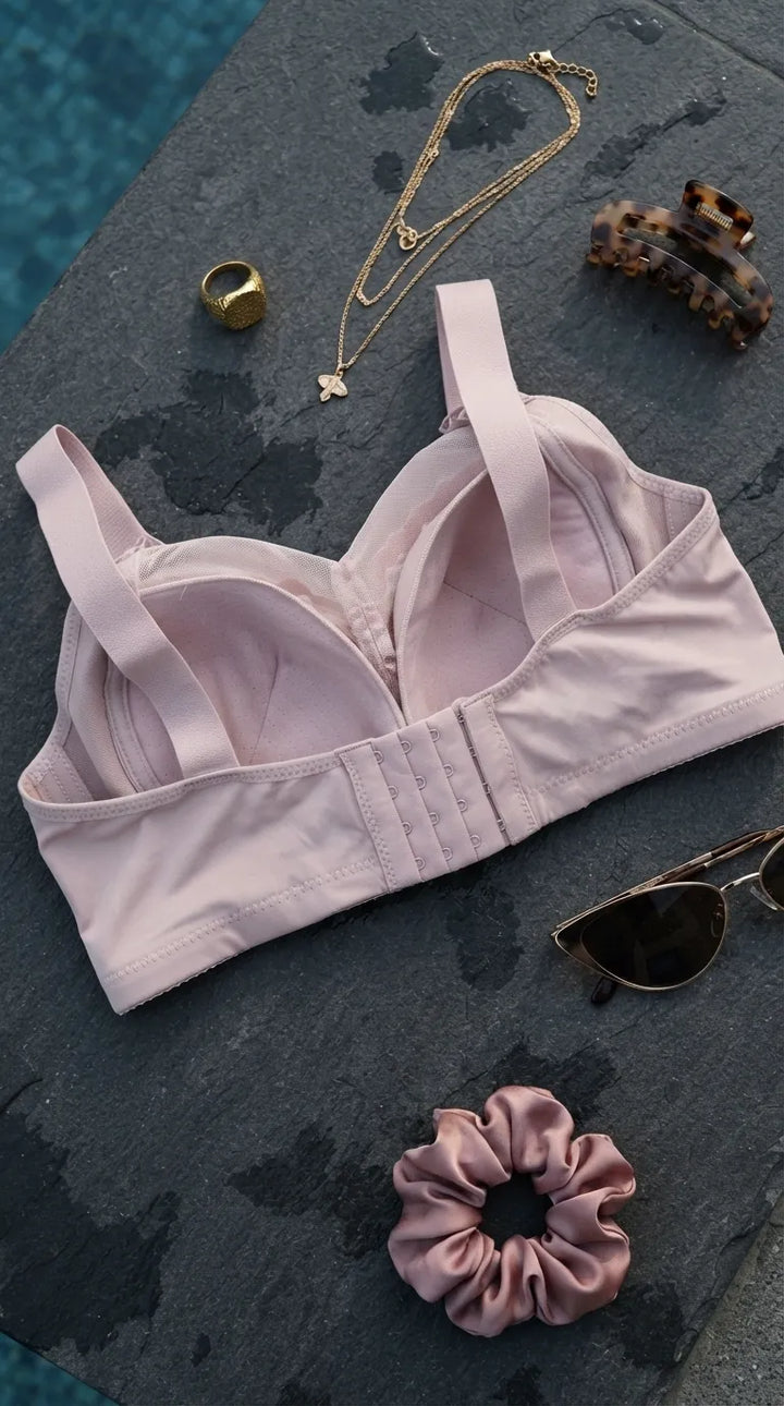 Grey Padded Bra For Women LB5440