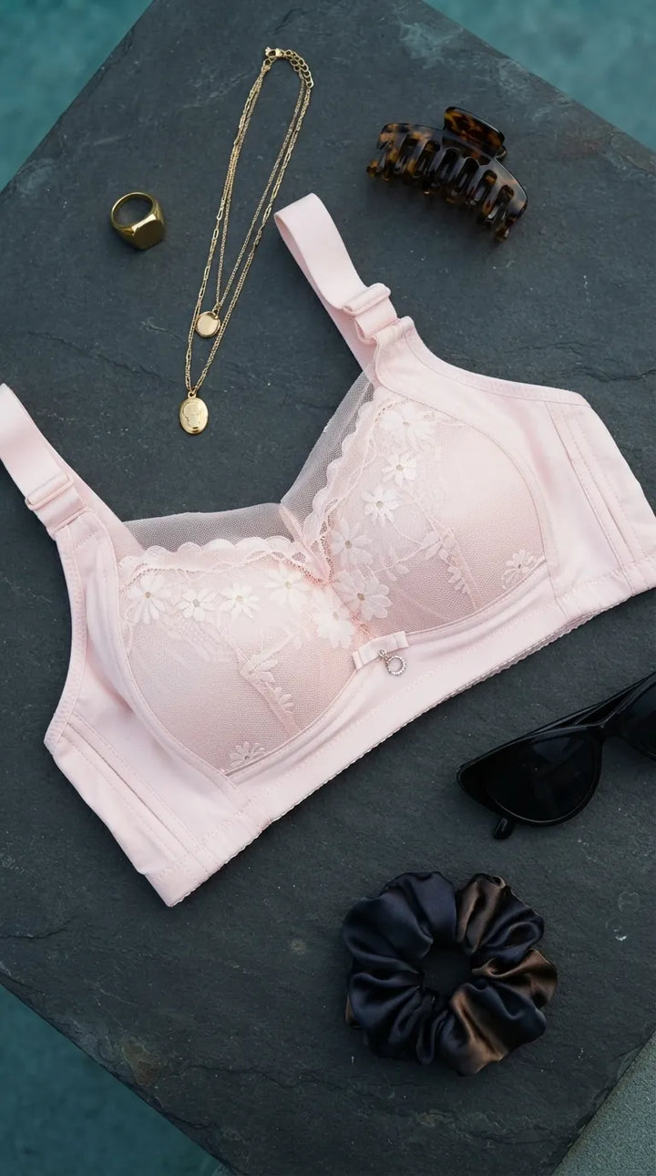 Pink Padded Bra For Women LB5440