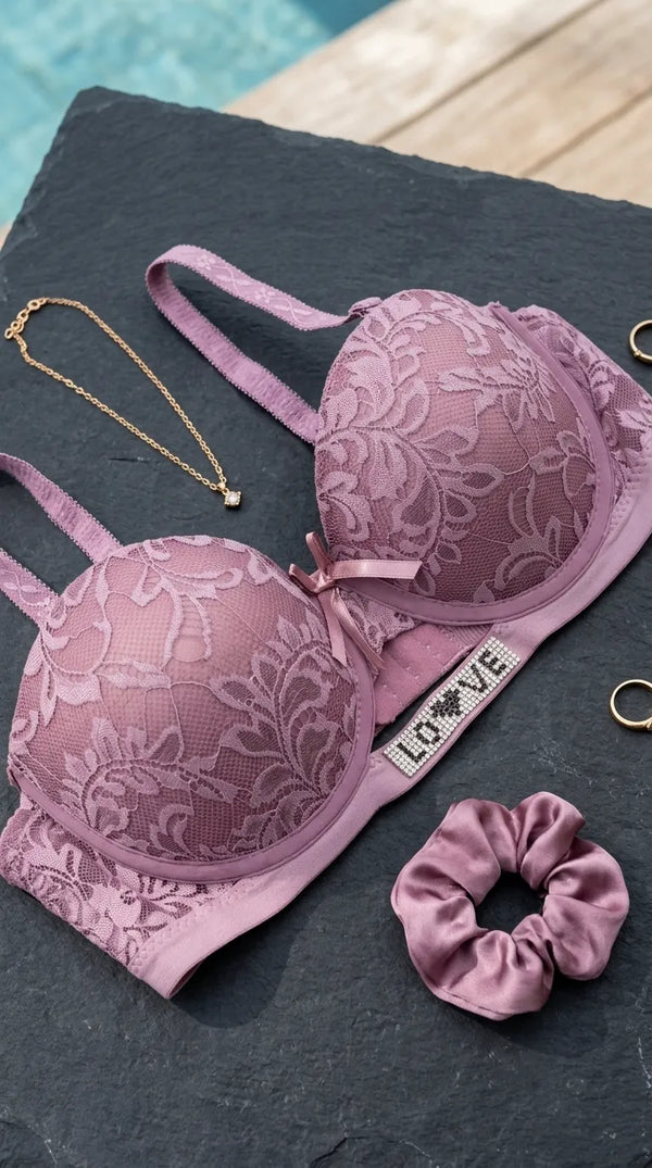 Plum Padded Bra For Women LB5444