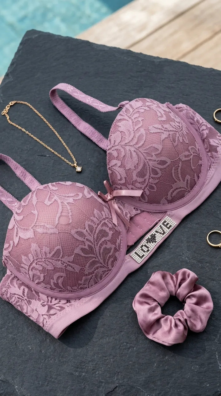 Plum Padded Bra For Women LB5444