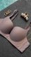 Cream/Grey Padded Bra For Women LB5448