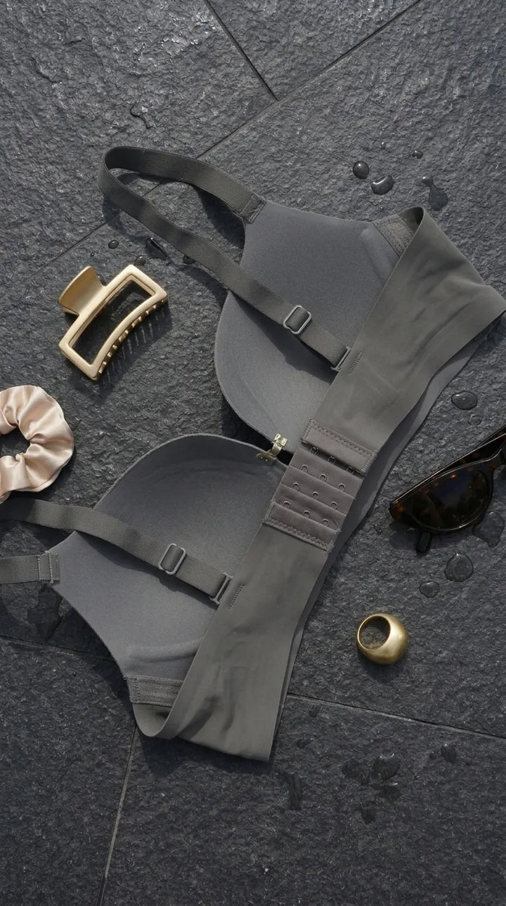 Dk Grey Padded Bra For Women LB5448