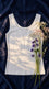 White Solid Tank Top LC0016