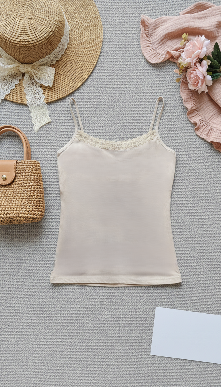 Skin Solid Tank Top LC0025