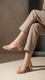 Golden Fancy Sandal LFN416