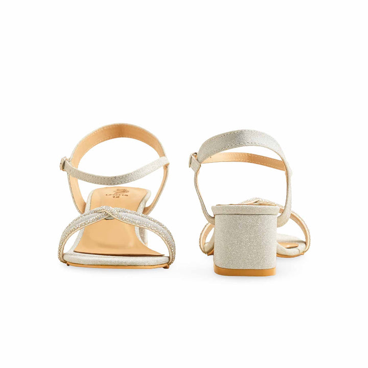 Silver Fancy Sandal LFN416