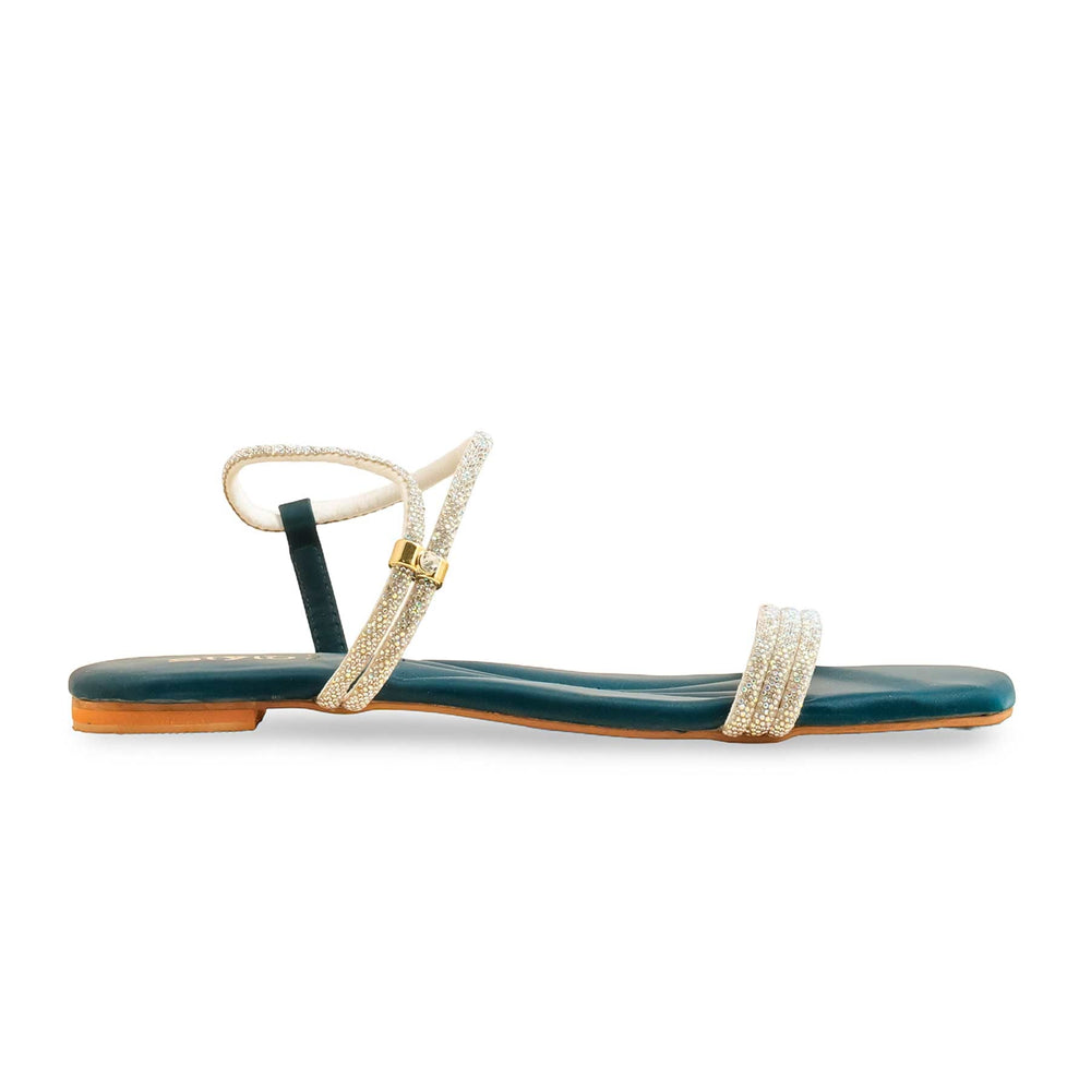 Seagreen Fancy Sandal For Women LFN417