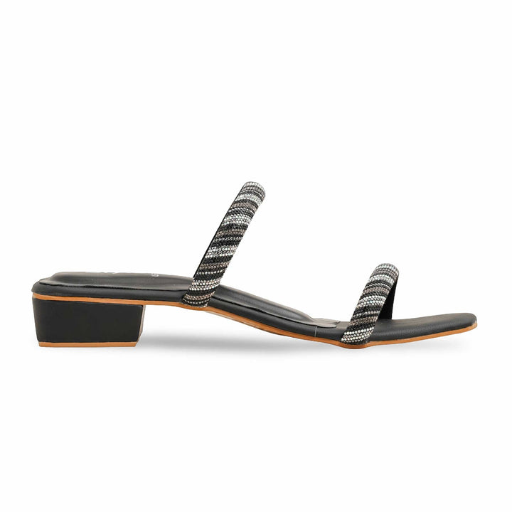 Black Fancy Slipper LFN713