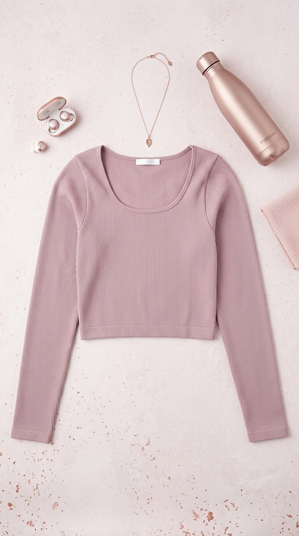 Pink Gym Shirt For Ladies LG0026