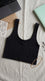 Black Sports Bra For Ladies LG0030