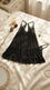 Black Short Nighty For Women LN0103