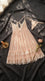 Peach Short Nighty For Women LN0103