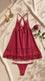 Red Short Nighty For Women LN0104