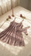 Tea Pink Short Nighty For Women LN0107