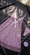 Lilac Short Nighty For Women LN0111