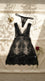 Black Short Nighty For Women LN0113