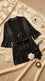 Black Short Inner Gown Nighty LN0114