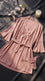 Peach Short Inner Gown Nighty LN0114