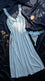Sky Blue Long Nighty For Women LN0119