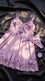 Lavendar Short Nighty For Women LN0121