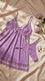 Purple Short Nighty For Women LN0132