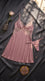 Pink Long Nighty For Women LN0133