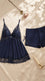 Black Short Nighty Set LN0134
